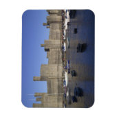 Caernarfon Castle, Gwynedd, Wales (RF) Magnet (Vertikal)