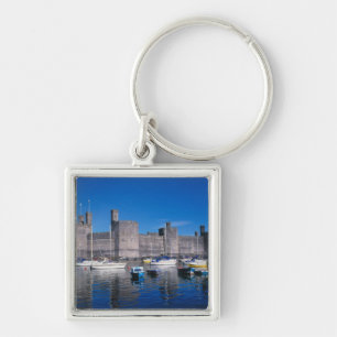 Caernarfon Castle, Gwynedd, Wales Schlüsselanhänger