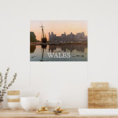 Caernarfon Castle in Wales (1900) Poster (Küche)