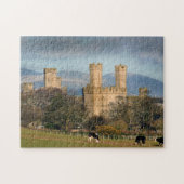 Caernarfon Castle in Wales Puzzle (Horizontal)