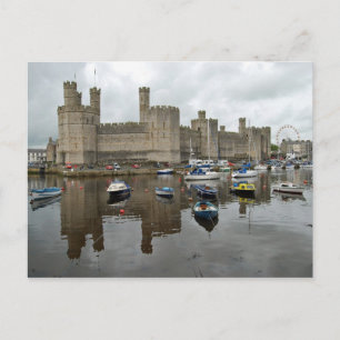 Caernarfon Castle Postkarte