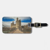 Caernarfon Castle Wales Gepäckanhänger (Vorderseite horizontal)