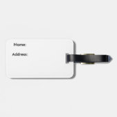 Caernarfon Castle Wales Gepäckanhänger (Rückseite horizontal)