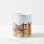 Caernarfon Castle, Wales Kaffeetasse (Mittel)