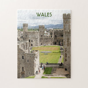 Caernarfon Castle, Wales, Vereinigtes Königreich  Puzzle