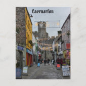 Caernarfon Postkarte (Vorderseite)
