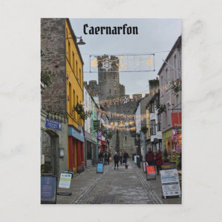 Caernarfon Postkarte