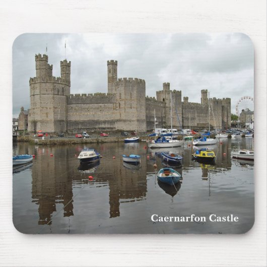Caernarfon Schloss Mousepad (Vorne)