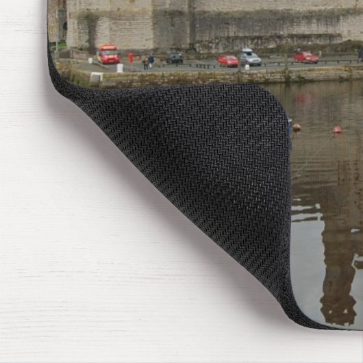 Caernarfon Schloss Mousepad (Ecke)
