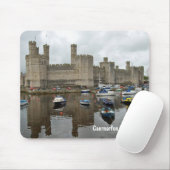 Caernarfon Schloss Mousepad (Mit Mouse)
