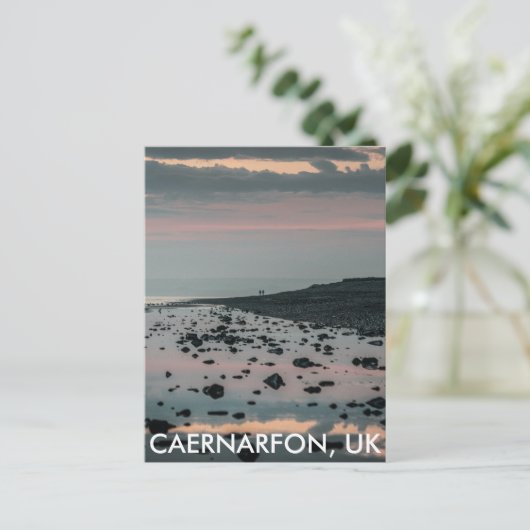 Caernarfon, UK Postkarte (Stehend Vorderseite)