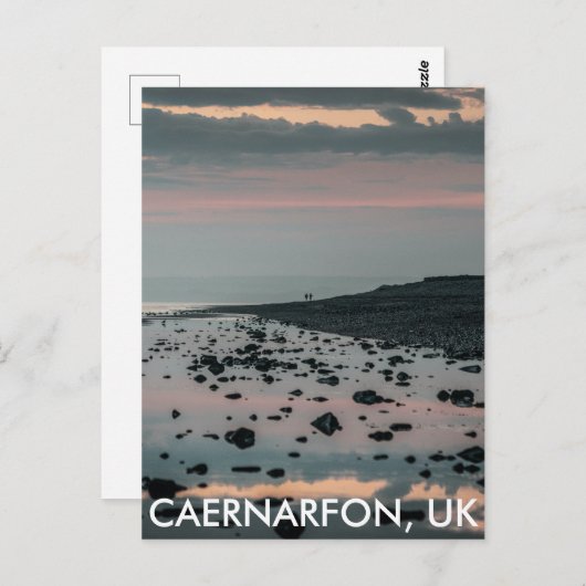 Caernarfon, UK Postkarte (Vorne/Hinten)