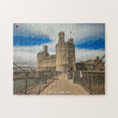 Caernavon Castle Wales Puzzle (Horizontal)