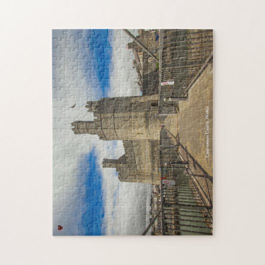 Caernavon Castle Wales Puzzle (Vertikal)