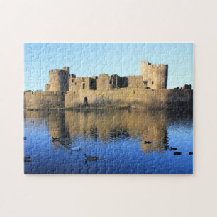 Caerphilly Schloss-Puzzlespiel Puzzle