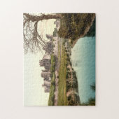 Caerphilly Schloss, Wales Puzzle (Vertikal)