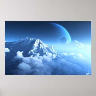 Caerulea (erhöht) poster