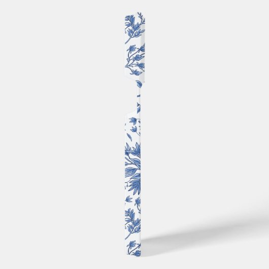 CAERULEAPHILE BLAUE BLUME NATUR iPhone HÜLLE (Rechte Seite)