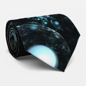Caeruleus Clast Fraktal-Krawatte Krawatte (Gerollt)