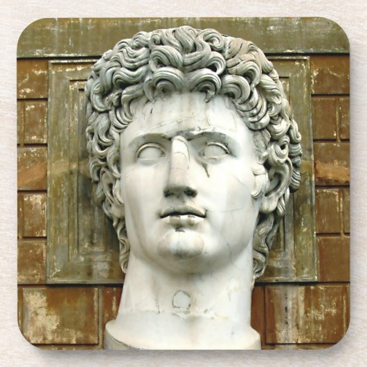 Caesar Augustus Getränkeuntersetzer (Vorderseite)