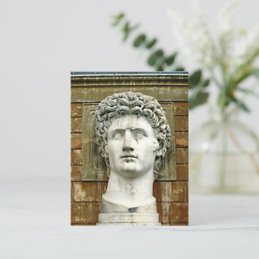 Caesar Augustus Postkarte (Stehend Vorderseite)