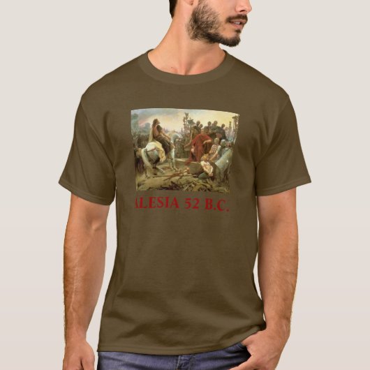 Caesar bei Alesia T-Shirt (Vorderseite)