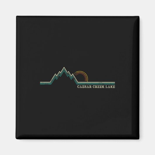 Caesar Creek Lake Magnet (Vorne)
