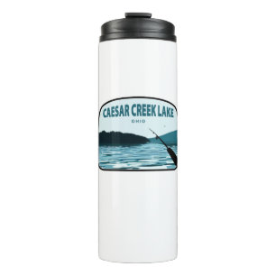 Caesar Creek Lake Ohio Angelrute Thermosbecher