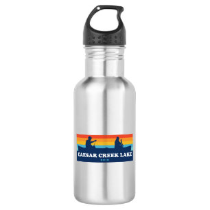 Caesar Creek Lake Ohio Canoe Edelstahlflasche