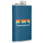 Caesar Creek Lake Ohio Canoe Flachmann (Rechts)