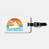 Caesar Creek Lake Ohio Kayak Gepäckanhänger (Vorderseite horizontal)