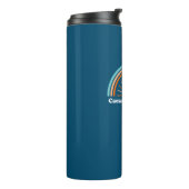 Caesar Creek Lake Ohio Rainbow Thermosbecher (Nach links gedreht)