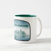 Caesar Creek Lake Ohio Zweifarbige Tasse (VorderseiteRechts)