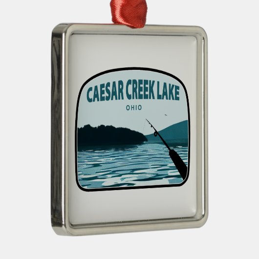 Caesar Creek Seepromenade Ornament Aus Metall (Rechts)