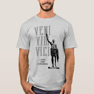 Caesar I kam ich sah, wie ich Veni Vidi Vici erobe T-Shirt