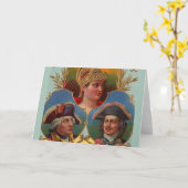 Caesar - Kaiser - Zigarren-Box-Etikett Karte (Gelbe Blume)