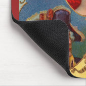 Caesar - Kaiser - Zigarren-Box-Etikett Mousepad (Ecke)