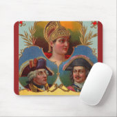 Caesar - Kaiser - Zigarren-Box-Etikett Mousepad (Mit Mouse)