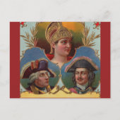 Caesar - Kaiser - Zigarren-Box-Etikett Postkarte (Vorderseite)