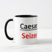 Caesar Obama oder Seizer Obama Kaffee-Tasse Tasse (Links)
