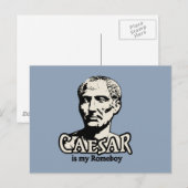 Caesar Romer Postkarte (Vorne/Hinten)