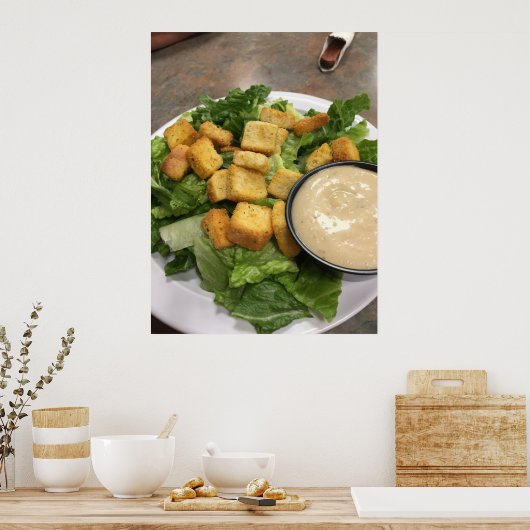 Caesar Salad Foto Poster (Küche)