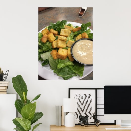 Caesar Salad Foto Poster (Heimbüro)