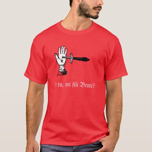 Caesar und Brutus T-Shirt (Vorderseite)