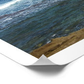 Caesarea Beach, Caesarea, Israel Poster (Ecke)