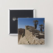 Caesarea ruins of port built by Herod the Great Button (Vorne & Hinten)