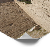 Caesarea ruins of port built by Herod the Great Poster (Ecke)