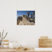 Caesarea ruins of port built by Herod the Great Poster (Küche)