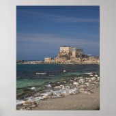 Caesarea ruins of port built by Herod the Great Poster (Vorne)