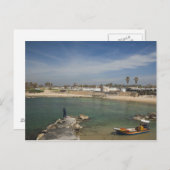Caesarea ruins of port built by Herod the Great Postkarte (Vorne/Hinten)